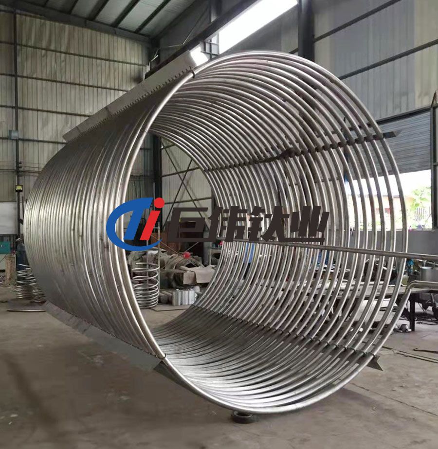 加熱冷卻用鈦盤管